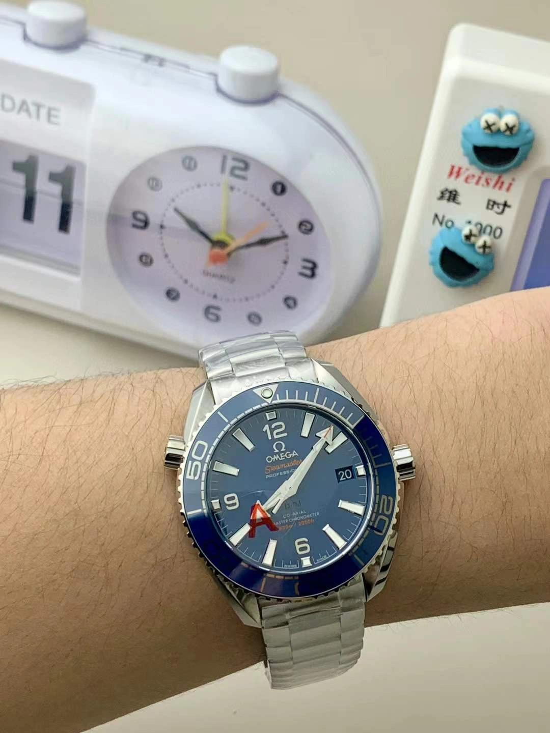 CBD Factory Omega Seamaster Planet Ocean 600M GMT Blue Dial (215.30.44.22.03.001) 1:1 Super Clone – DD8906 Movement TopPick 220